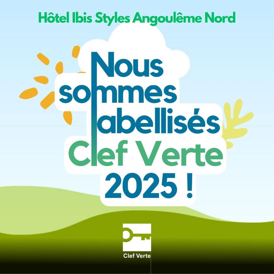 Ibis Styles Angouleme Nord - Hotel Restaurant Champniers  Exterior foto